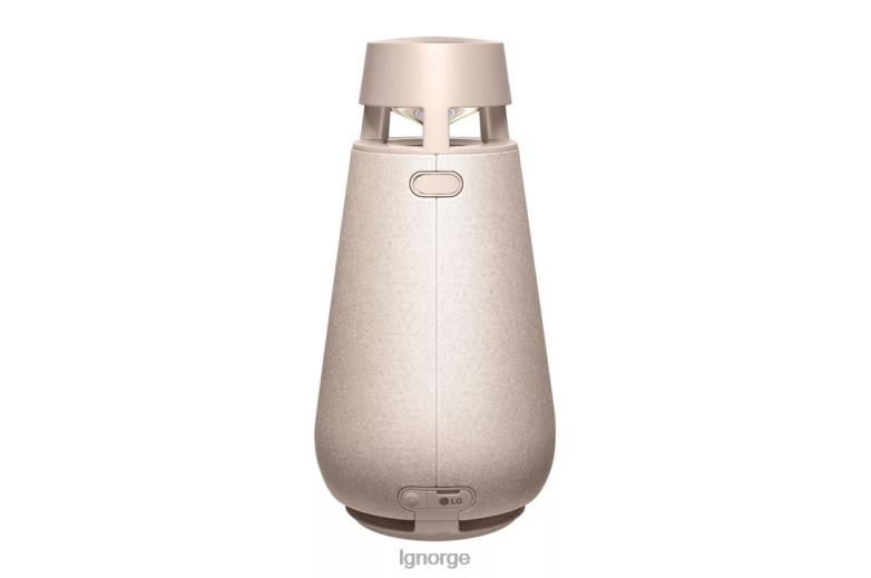 høyttaler| LG xboom 360 bluetooth høyttaler med rundstrålende lyd, beige J62J4487