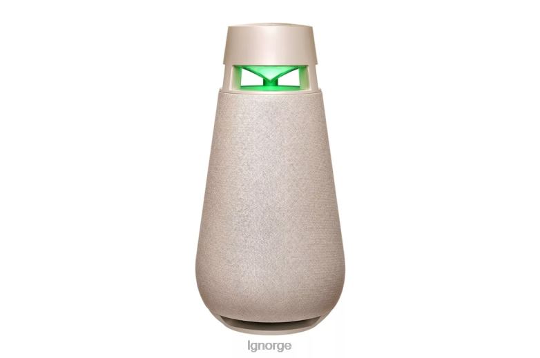 høyttaler| LG xboom 360 bluetooth høyttaler med rundstrålende lyd, beige J62J4487