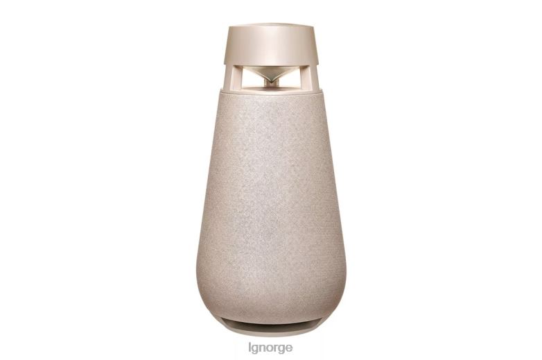 høyttaler| LG xboom 360 bluetooth høyttaler med rundstrålende lyd, beige J62J4487