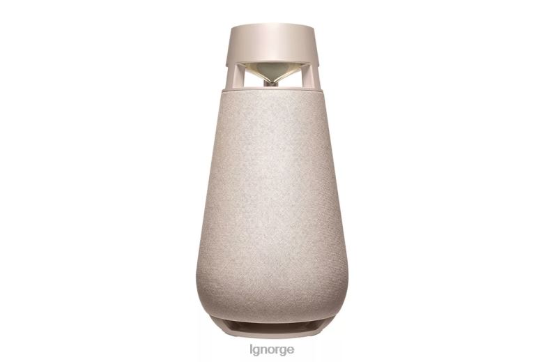 høyttaler| LG xboom 360 bluetooth høyttaler med rundstrålende lyd, beige J62J4487