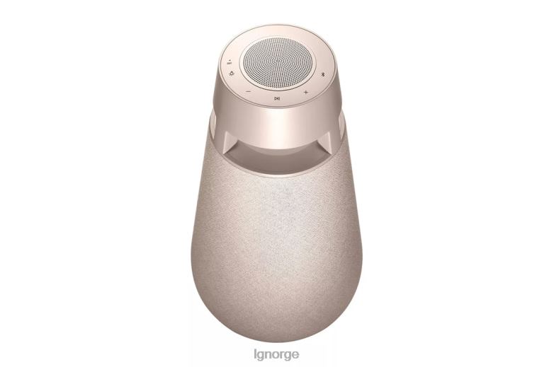 høyttaler| LG xboom 360 bluetooth høyttaler med rundstrålende lyd, beige J62J4487