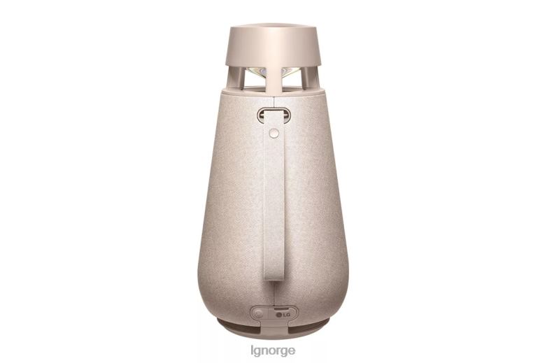 høyttaler| LG xboom 360 bluetooth høyttaler med rundstrålende lyd, beige J62J4487
