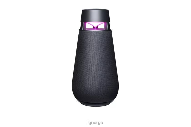 høyttaler| LG xboom 360 bluetooth høyttaler med rundstrålende lyd, svart J62J4492