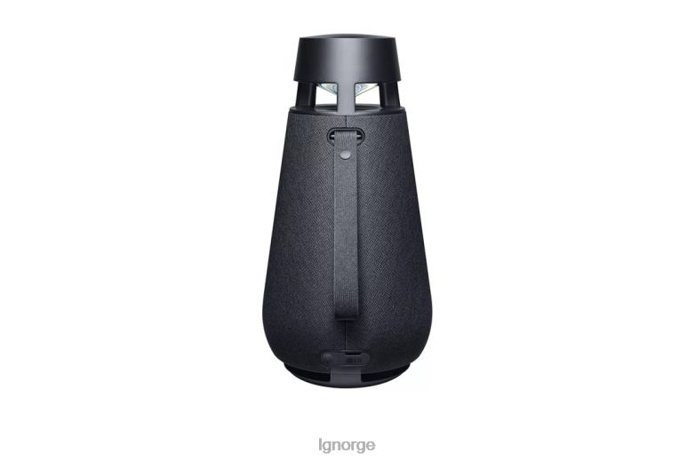 høyttaler| LG xboom 360 bluetooth høyttaler med rundstrålende lyd, svart J62J4492