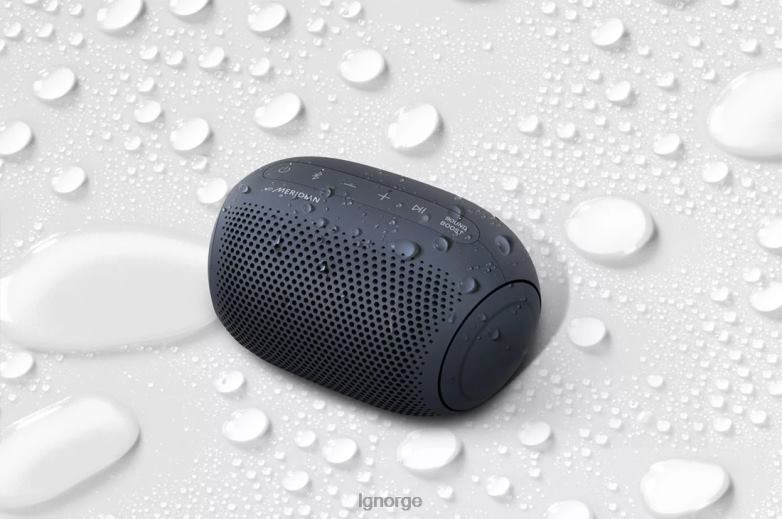 høyttaler| LG xboom go pl2 bærbar bluetooth-høyttaler med meridian-lydteknologi J62J4495