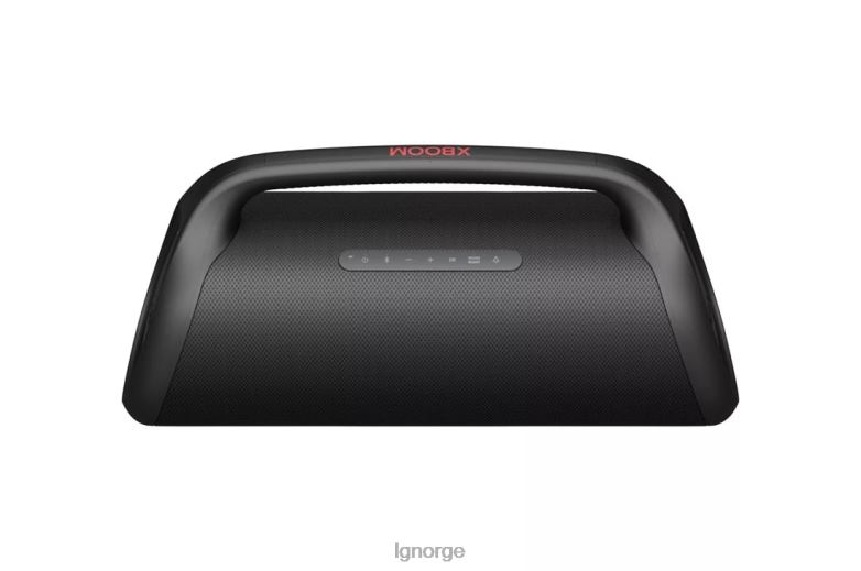 høyttaler| LG xboom go xg9qbk bærbar bluetooth-høyttaler med scenebelysning og opptil 24 timers batteri J62J4481