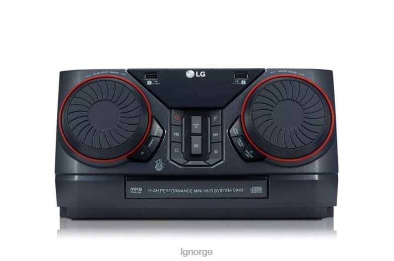 høyttaler| LG xboom 300w hi-fi hyllesystem J62J4497
