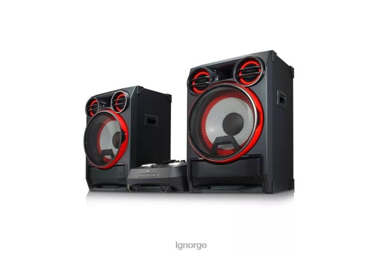 høyttaler| LG xboom 5000w hi-fi underholdningssystem med karaoke-skaper J62J4488