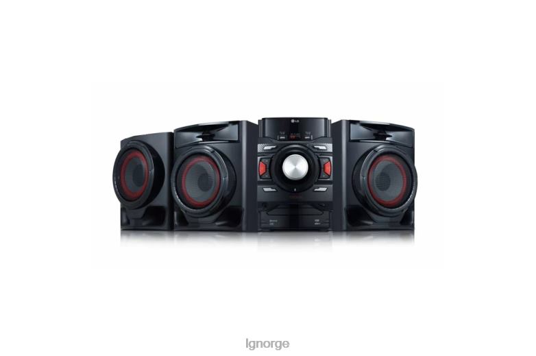 høyttaler| LG xboom 700w 2.1ch mini hyllesystem med subwoofer og bluetooth J62J4489