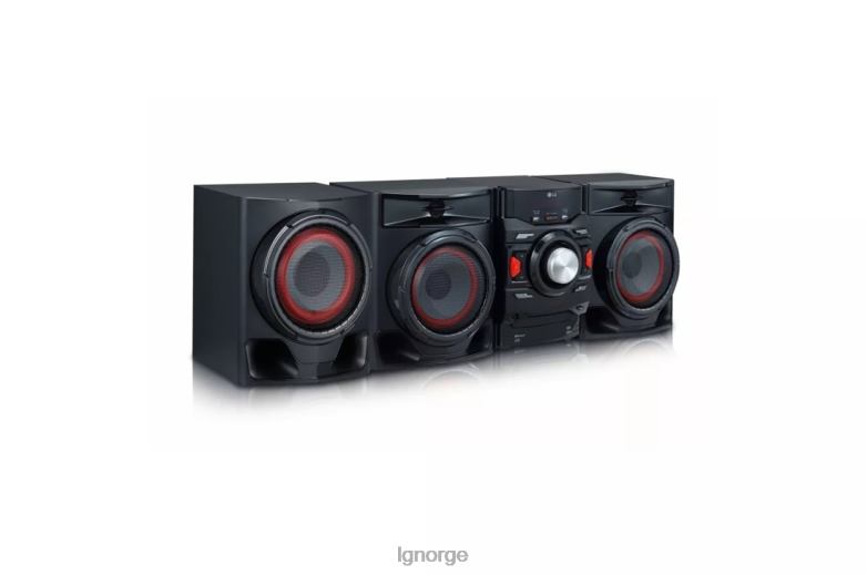 høyttaler| LG xboom 700w 2.1ch mini hyllesystem med subwoofer og bluetooth J62J4489