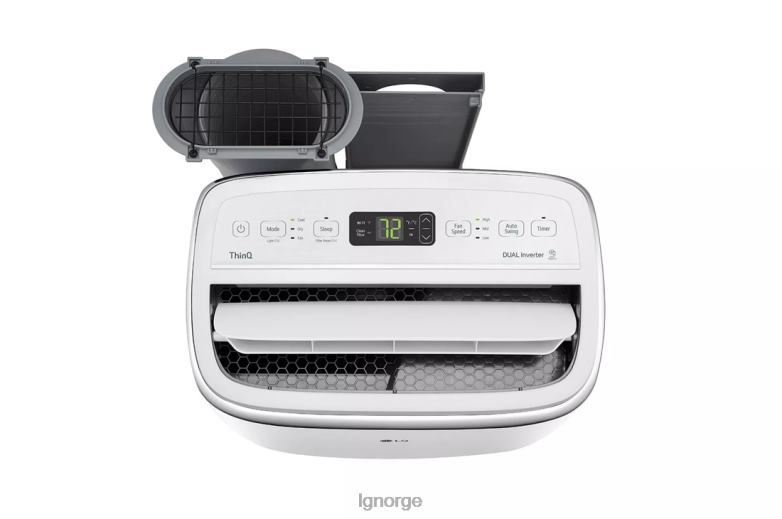 klimaanlegg| LG 10 000 btu dual inverter smart wi-fi bærbart klimaanlegg J62J412