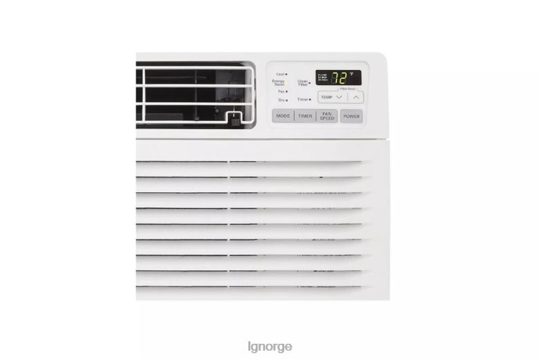 klimaanlegg| LG 11.200 btu 230v gjennom-veggen klimaanlegg med varme J62J447