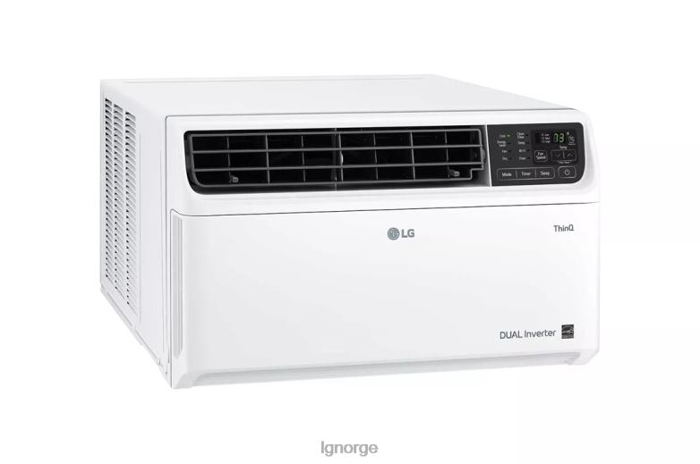 klimaanlegg| LG 10 000 btu dual inverter smart wi-fi-aktivert vindusklimaanlegg J62J433