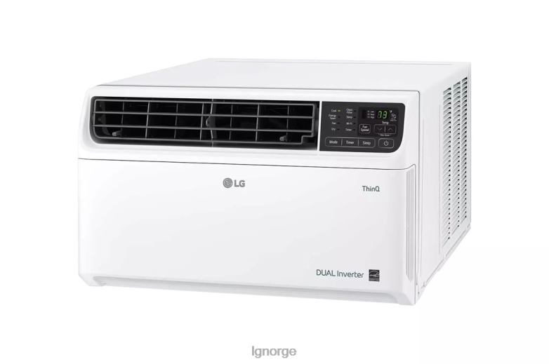 klimaanlegg| LG 10 000 btu dual inverter smart wi-fi-aktivert vindusklimaanlegg J62J433