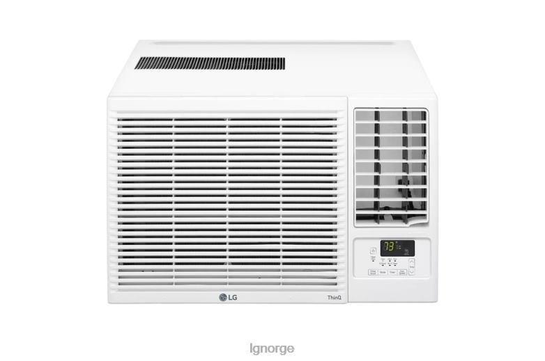 klimaanlegg| LG 12 000 btu smart wi-fi-aktivert vindusklimaanlegg, kjøling og oppvarming J62J436