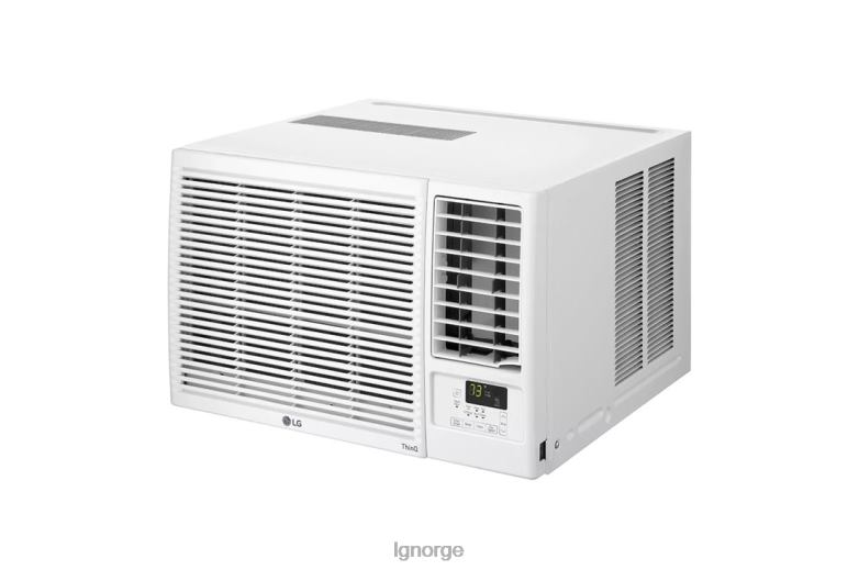 klimaanlegg| LG 12 000 btu smart wi-fi-aktivert vindusklimaanlegg, kjøling og oppvarming J62J436