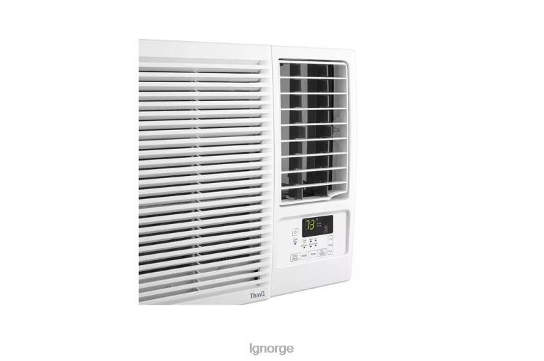 klimaanlegg| LG 12 000 btu smart wi-fi-aktivert vindusklimaanlegg, kjøling og oppvarming J62J436