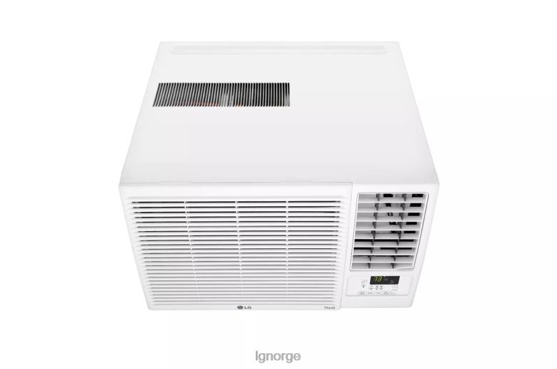 klimaanlegg| LG 12 000 btu smart wi-fi-aktivert vindusklimaanlegg, kjøling og oppvarming J62J436