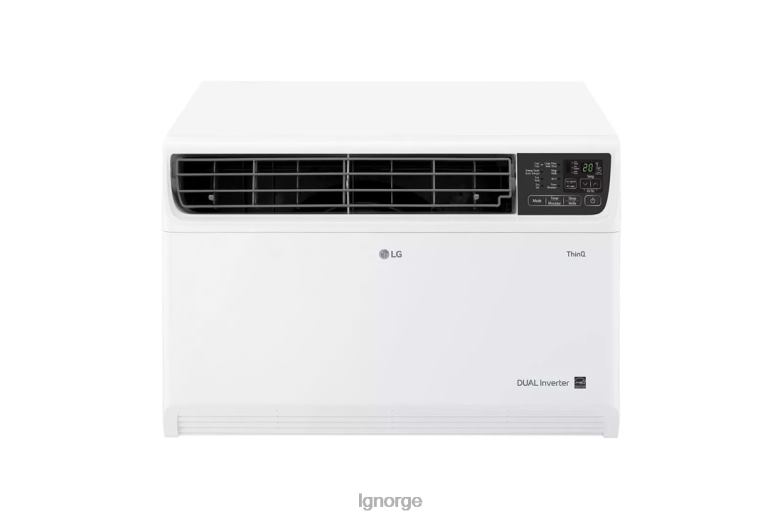 klimaanlegg| LG 14 000 btu dual inverter smart wi-fi-aktivert vindusklimaanlegg J62J415