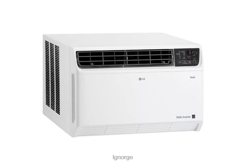 klimaanlegg| LG 14 000 btu dual inverter smart wi-fi-aktivert vindusklimaanlegg J62J415