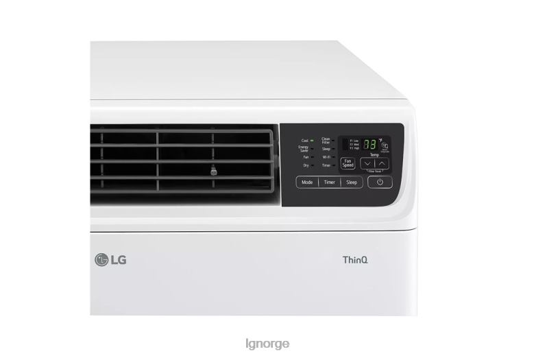 klimaanlegg| LG 18 000 btu dual inverter smart wi-fi-aktivert vindusklimaanlegg J62J429