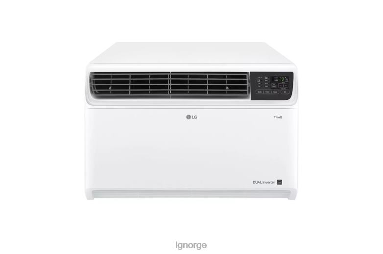 klimaanlegg| LG 23 500 btu dual inverter smart wi-fi-aktivert vindusklimaanlegg J62J49