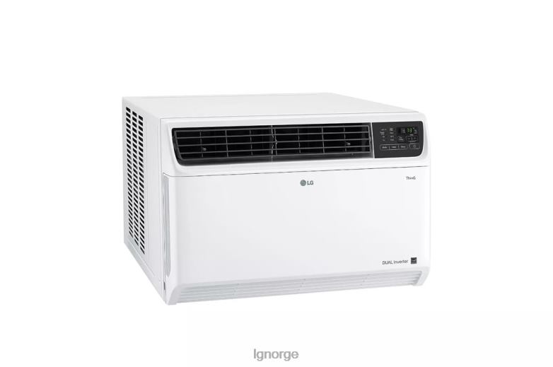 klimaanlegg| LG 23 500 btu dual inverter smart wi-fi-aktivert vindusklimaanlegg J62J49