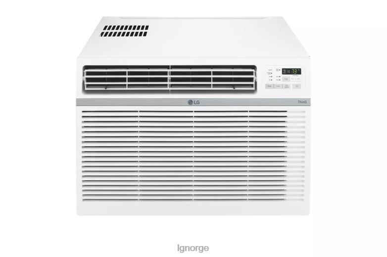 klimaanlegg| LG 24 500 btu smart wi-fi-aktivert vindusklimaanlegg J62J416