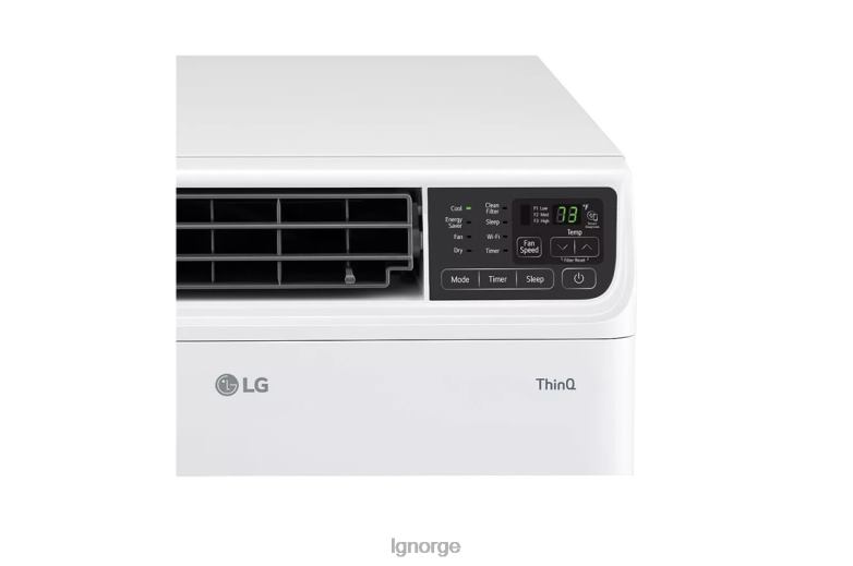 klimaanlegg| LG 6000 btu dual inverter smart wi-fi-aktivert vindusklimaanlegg J62J410