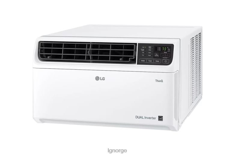 klimaanlegg| LG 6000 btu dual inverter smart wi-fi-aktivert vindusklimaanlegg J62J410