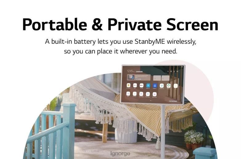 apparat| LG stanbyme 27