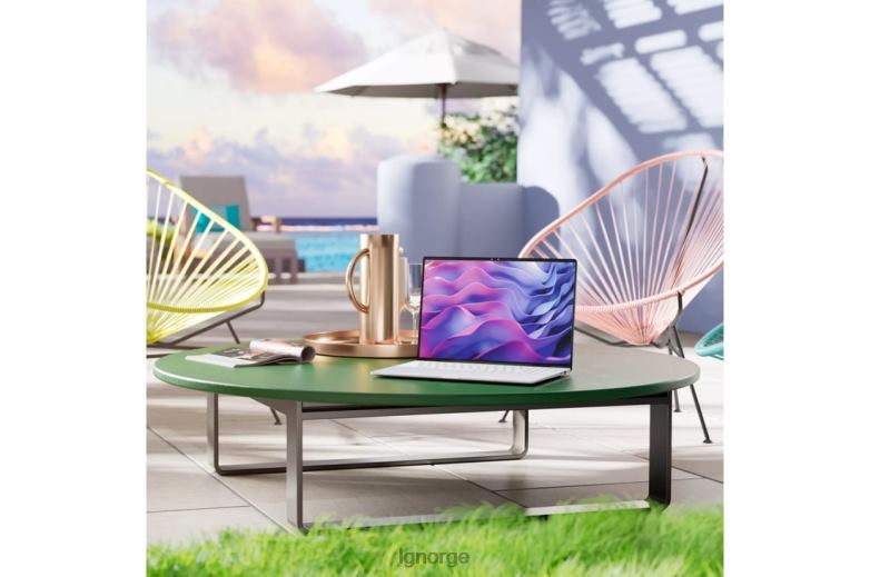 apparat| LG gram style 14'' oled bærbar PC, Intel 13th gen core i7 evo-plattform, Windows 11 home, 16gb ram, 512gb ssd, dynamisk hvit J62J4385