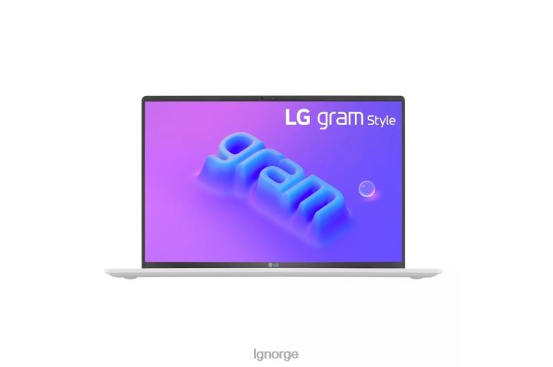 apparat| LG gram style 16'' oled bærbar PC, Intel 13th gen core i7 evo-plattform, Windows 11 home, 16gb ram, 1TB ssd, dynamisk hvit J62J4386