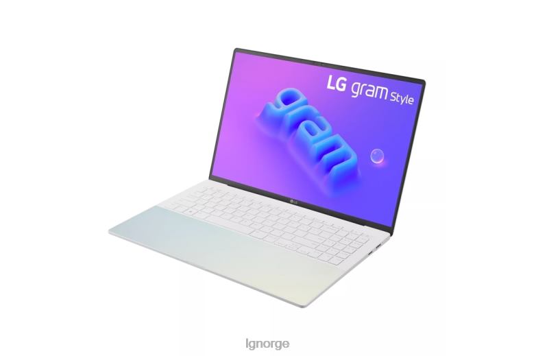 apparat| LG gram style 16'' oled bærbar PC, Intel 13th gen core i7 evo-plattform, Windows 11 home, 16gb ram, 1TB ssd, dynamisk hvit J62J4386