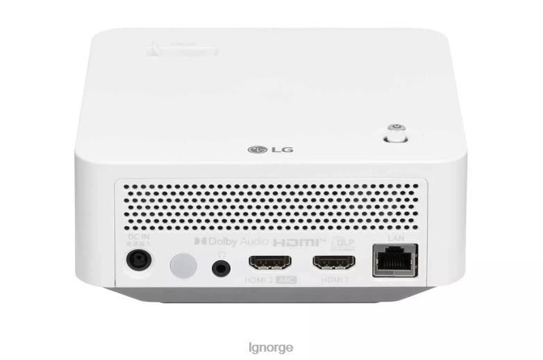 apparat| LG cinebeam pf510q smart bærbar projektor med enkel fjernkontroll J62J4307