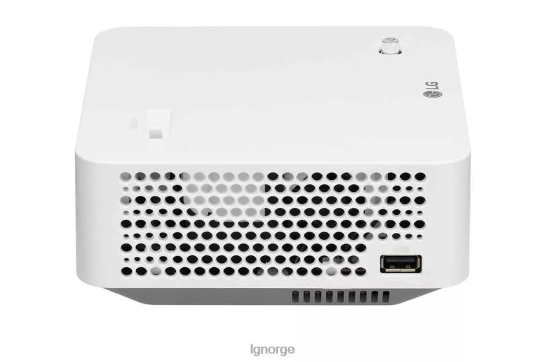 apparat| LG cinebeam pf510q smart bærbar projektor med enkel fjernkontroll J62J4307