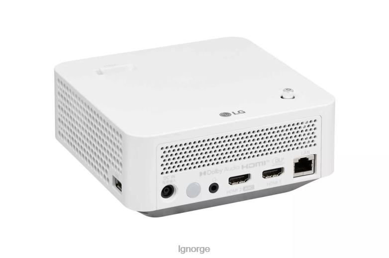 apparat| LG cinebeam pf510q smart bærbar projektor med enkel fjernkontroll J62J4307