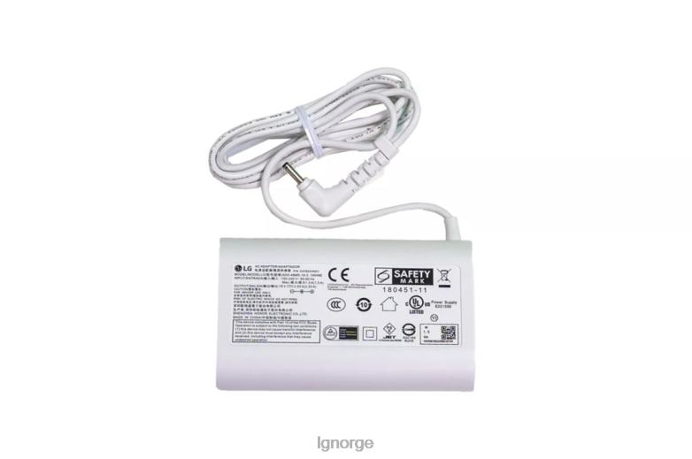 tilbehør| LG bærbar AC-adapter eay65249001 J62J4454