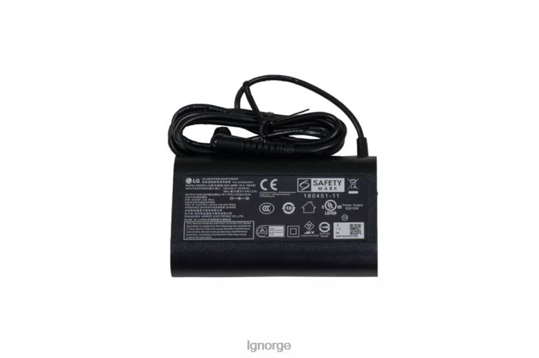 tilbehør| LG bærbar AC-adapter eay65249101 J62J4465