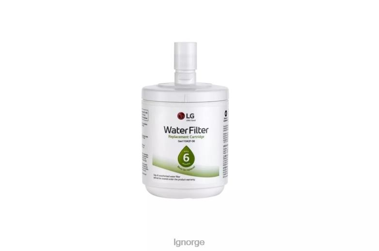 tilbehør| LG lt500p- 6 måneder / 500 gallon kapasitet erstatningsvannfilter for kjøleskap (nsf42*) J62J489