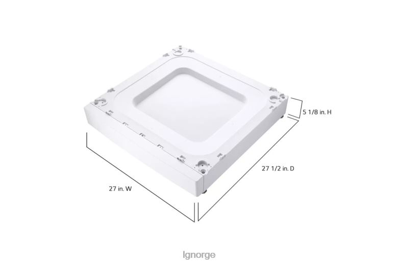 tilbehør| LG ada-kompatibel vaskesøylestige - hvit J62J4132