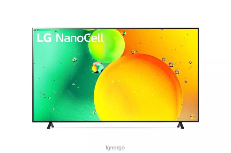 tv| LG 75 tommers klasse nano75 uqa series led 4k uhd smart webos 22 m/ thinq ai tv J62J4257