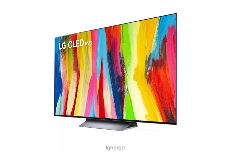 tv| LG c2 55 tommers klasse 4k oled evo med tynn ai J62J4264