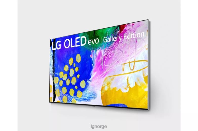 tv| LG g2 97-tommers oled evo gallery edition tv J62J4256