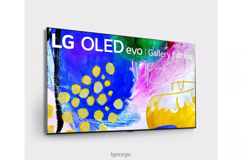 tv| LG g2 97-tommers oled evo gallery edition tv J62J4256